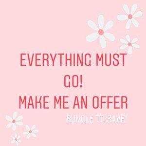 I will accept most offers!